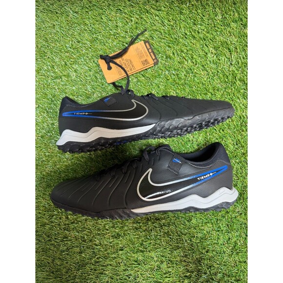 Nike Tiempo Legend 10 Academy Turf Soccer Shoes DV4342-040 Black Blue Men\'s 10 main image 7